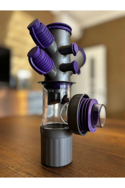 AQUENOX DRAINEXA - 6 Girişli Çoklu Lavabo Sifonu (Koku Önleyici Valfli)