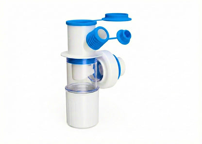 AQUENOX DRAINDUO - 2 Girişli Lavabo Gider Adaptörü (Koku Önleyici Valfli)